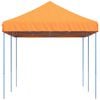 vidaXL Sammenleggbart partytelt pop-up oransje 580x292x315 cm