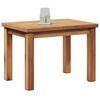 vidaXL Kaffebord Brun 50 x 35 x 36 cm Heltre teak