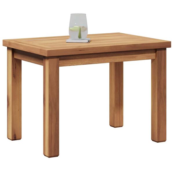 vidaXL Kaffebord Brun 50 x 35 x 36 cm Heltre teak