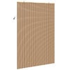 vidaXL Rullegardin med gardiner Natur 150 x 220 cm Bambus