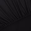 vidaXL Stretch Sofaovertrekk Sort Polyester Jersey