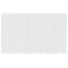 vidaXL Blondegardin Hvit 300 x 750 cm Polyester