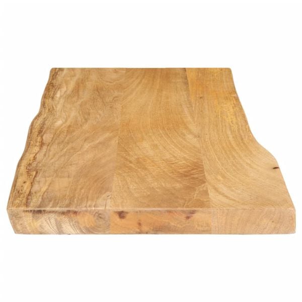 vidaXL Bordplate 80x40x3,8 cm naturlig kant heltre mango