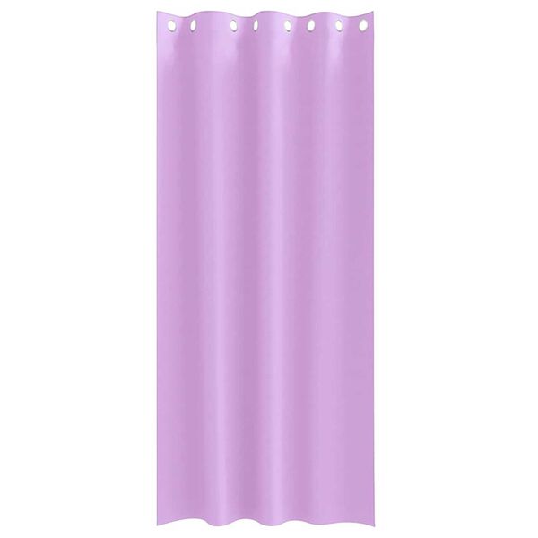 vidaXL M&oslash;rkleggende Gardiner med Ringer 2 pcs Lilla 260 x 140 cm