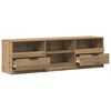 vidaXL TV-benk artisan eik 150x33,5x45 cm konstruert tre