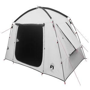 vidaXL Hyttetelt med tak Hvit Blackout 210 x 210 x 138 cm Polyester