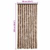 vidaXL Insektgardin beige og lysebrun 90x220 cm chenille