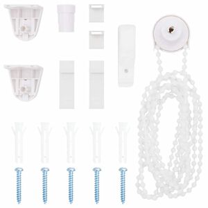 vidaXL Rullegardinbeslag 19 stk 18 mm