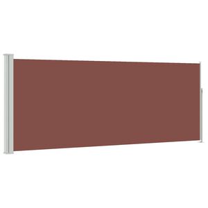 vidaXL Uttrekkbar sidemarkise 120 x 300 cm brun