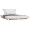 vidaXL Sengeramme 140x190 cm heltre furu