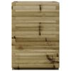 vidaXL Plantekasse 50x50x72 cm impregnert furu