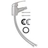vidaXL Blandebatteri for bidet s&oslash;lv 13x12 cm