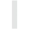 vidaXL Bokhylle/romdeler h&oslash;yglans hvit 100x30x166 cm