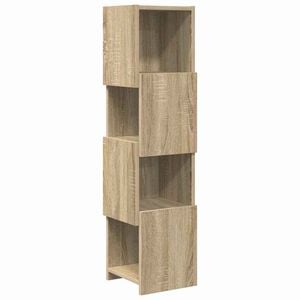 vidaXL Hj&oslash;rneskap 25,5x25x102cm Konstruert tre Sonoma eik