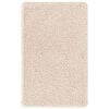vidaXL Anti-skli badematte Krem 60 x 90 cm PP
