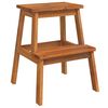 vidaXL Krakk 2 trinn 40x38x50 cm heltre akasie