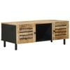 vidaXL Kaffebord Naturlig 100 x 54 x 40 cm Massiv mango tre