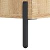 vidaXL Highboard sonoma eik 69,5x34x180 cm konstruert tre