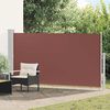 vidaXL Uttrekkbar sidemarkise 160x300 cm brun