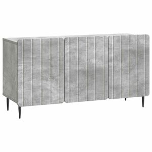 vidaXL TV-skap Betonggr&aring; 99 x 34,5 x 52 cm Konstruert tre