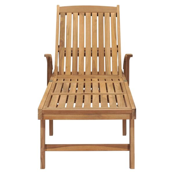 vidaXL Solseng heltre teak