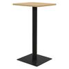 vidaXL Bistrobord eikefarge 50x50x107 cm
