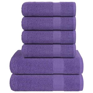 vidaXL 6-delers h&aring;ndklesett FROGN lilla 360 gsm
