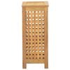 vidaXL Skittent&oslash;yskurv 35x25x60 cm heltre teak