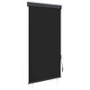vidaXL Utend&oslash;rs rullegardin 80x250 cm antrasitt