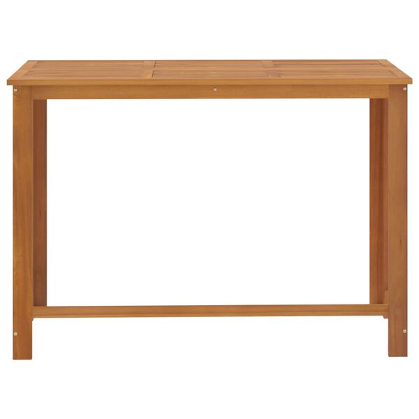 vidaXL Utendørs barsett med puter 7 deler grå