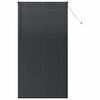 vidaXL Venetianspersienner Svart 220 x 115 cm Aluminium