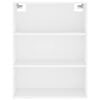 vidaXL Highboard hvit 69,5x34x180 cm konstruert tre