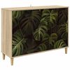 vidaXL Serviesskap ELBURG Sonoma 102 x 33 x 75 cm Konstruert tre
