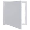 vidaXL Tilkomstpaneler Hvit 40 x 40 cm ABS-plast