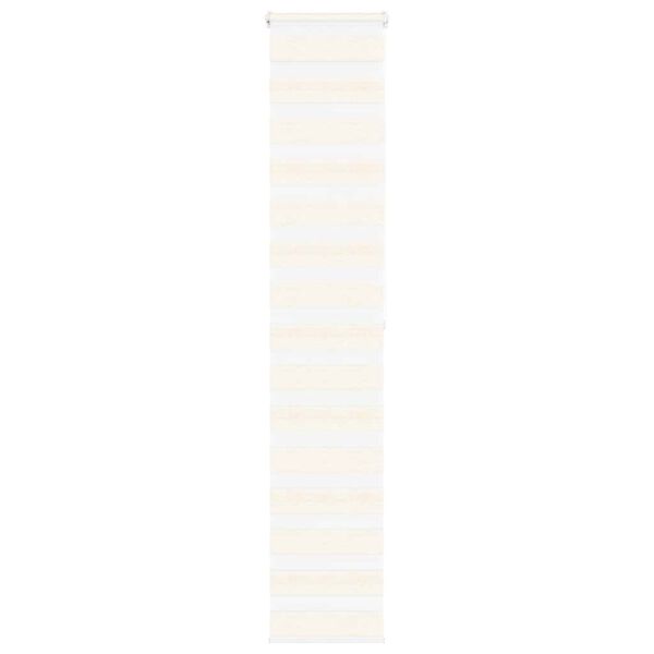 vidaXL Sebragardin marmor beige stoff bredde 45,9 cm polyester