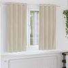 vidaXL Blendingsgardiner 2 pcs Krem 140 x 175 cm Fløyel