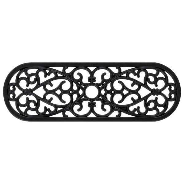 vidaXL Trappetrinn 10 stk 25x75 cm gummi