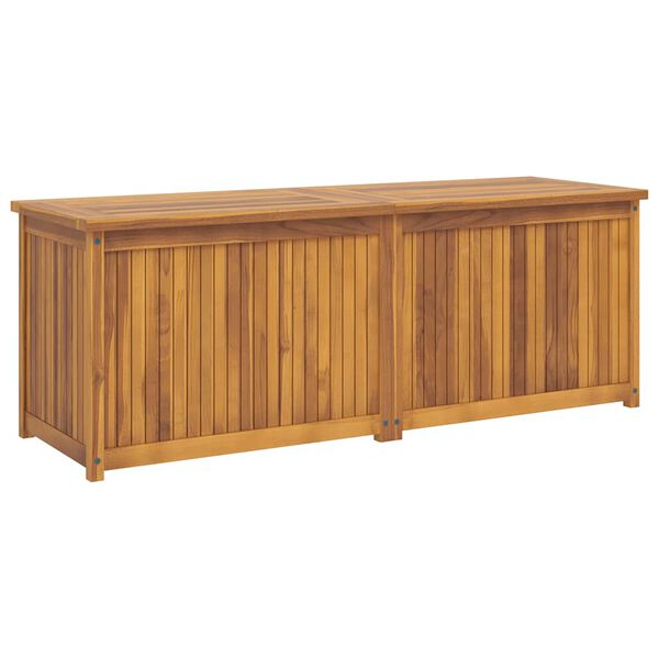 vidaXL Hageboks 150x50x55 cm heltre teak