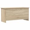 vidaXL Oppbevaringskiste Sonoma eik 100 x 40 x 50 cm Konstruert tre