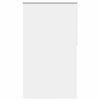 vidaXL Rullegardin lystette 130x210 cm stoff bredde 126,6 cm polyester