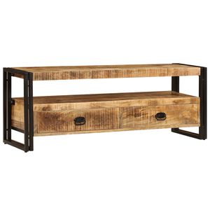 vidaXL TV-benk 120x35x45 cm heltre mango