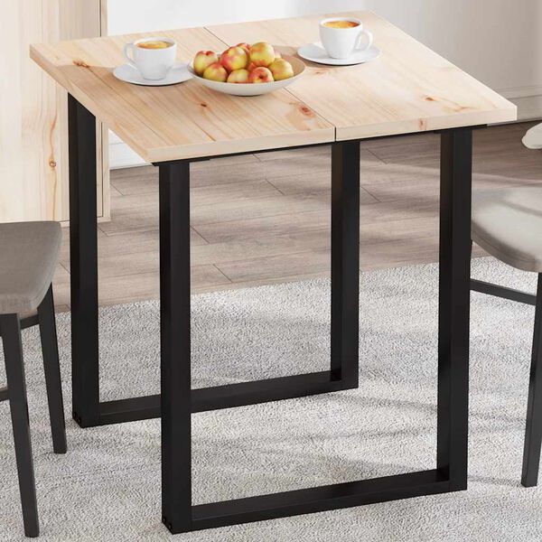 vidaXL Bordplater 2 stk 70x35x2,5 cm rektangul&aelig;r heltre furu