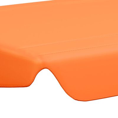 vidaXL Erstatningsbaldakin hagehuske oransje 150/130x105/70 cm