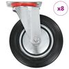 vidaXL Svinghjul 8 stk 200 mm