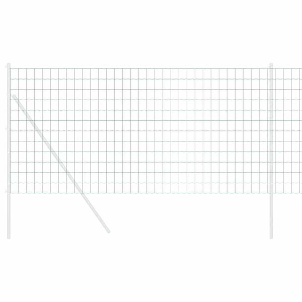 vidaXL Euro gjerde gr&oslash;nn 1 x 10 m PVC-belagt jern