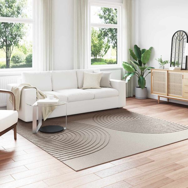 vidaXL Omr&aring;detepper Torget HUARTE Beige 240 x 240 cm Polyester