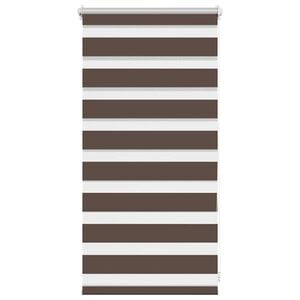 vidaXL Sebragardin 40,9x100 cm Stoffbredde 36,7 cm kaffe