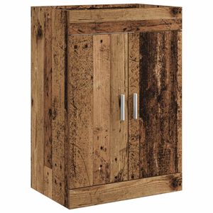 vidaXL Badskapinet under vask Gammelt tre 56 x 37,5 x 81 cm