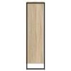 vidaXL Bokskap Sonoma 68 x 30 x 108.5 cm Konstruert tre