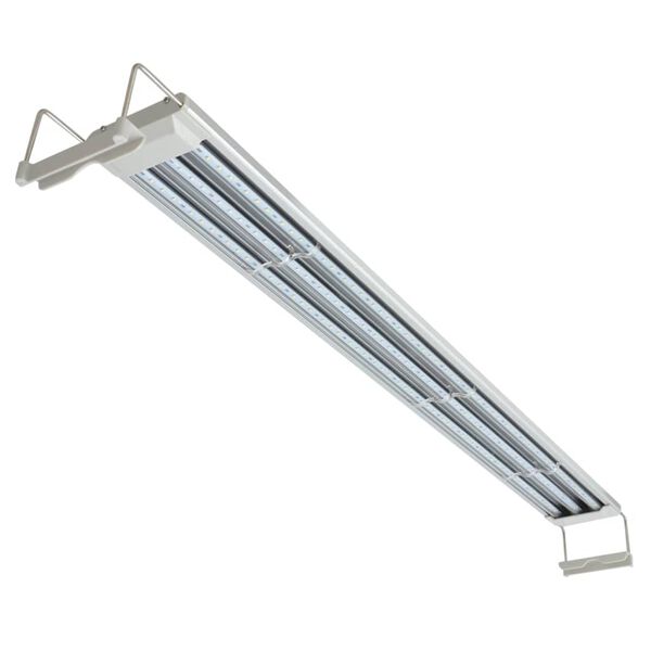 vidaXL Akvarielampe LED 120-130 cm aluminium IP67